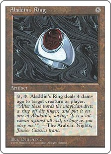 (4ED-RA-FBB)Aladdin's Ring/アラジンの指輪
