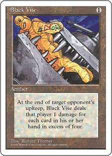 (4ED-UA)Black Vise/黒の万力