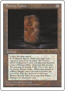 (4ED-RA)Bronze Tablet/青銅のタブレット