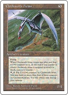 (4ED-RA)Clockwork Avian/機械仕掛けの鳥