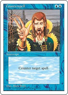 (4ED-UU-FBB)Counterspell/対抗呪文