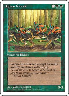 (4ED-UG)Elven Riders/エルフの騎手