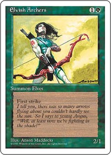 (4ED-RG)Elvish Archers/エルフの射手