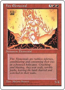 (4ED-UR)Fire Elemental/炎の精霊