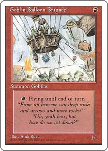 (4ED-UR)Goblin Balloon Brigade/ゴブリン気球部隊