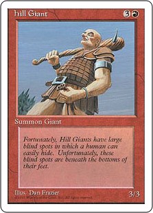 (4ED-CR-FBB)Hill Giant/丘巨人