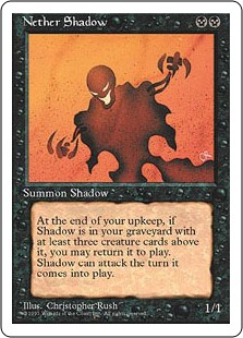 (4ED-RB)Nether Shadow/冥界の影