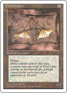 (4ED-UA)Ornithopter/羽ばたき飛行機械