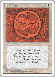 (4ED-UW)Red Ward/赤の護法印