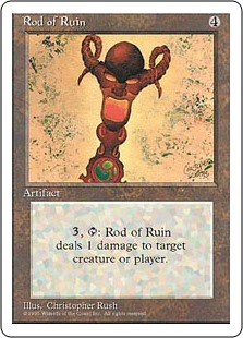 (4ED-UA)Rod of Ruin/破滅のロッド