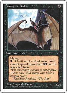 (4ED-CB)Vampire Bats/吸血コウモリ