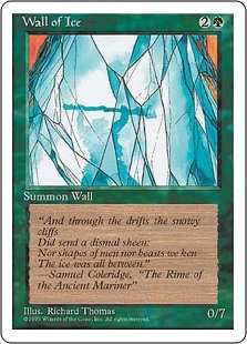 (4ED-UG)Wall of Ice/氷の壁