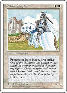 (4ED-UW-FBB)White Knight/白騎士