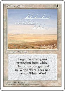 (4ED-UW)White Ward/白の護法印