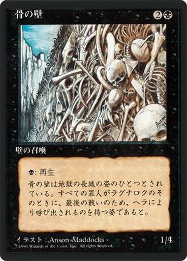 (4ED-UB-FBB)Wall of Bone/骨の壁
