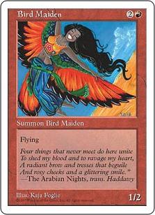 (5ED-CR)Bird Maiden/鳥の乙女