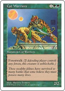 (5ED-CG)Cat Warriors/猫族の戦士