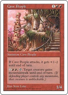 (5ED-UR)Cave People/穴居人