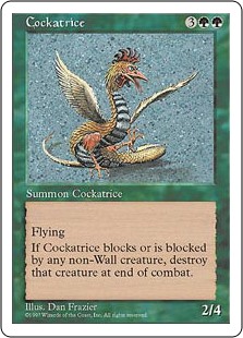 (5ED-RG)Cockatrice/コカトリス
