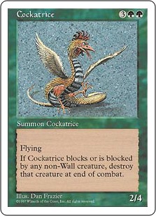 (5ED-RG)Cockatrice/コカトリス