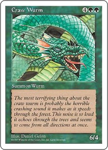 (5ED-CG)Craw Wurm/大喰らいのワーム