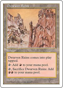 (5ED-UL)Dwarven Ruins/ドワーフ都市の廃墟