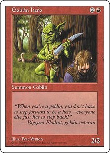 (5ED-CR)Goblin Hero/ゴブリンの勇士