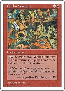 (5ED-RR)Goblin Warrens/ゴブリンの巣穴