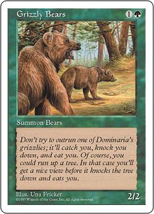 (5ED-CG)Grizzly Bears/灰色熊