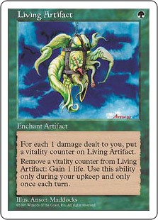 (5ED-RG)Living Artifact/魂の秘宝