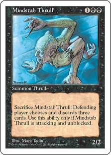 (5ED-CB)Mindstab Thrull/精神攪乱スラル