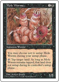 (5ED-UB)Mole Worms/穴掘り蟲
