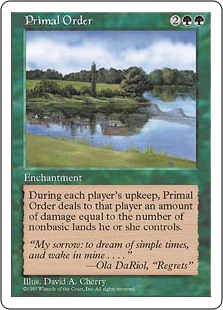 (5ED-RG)Primal Order/原初の秩序