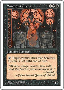 (5ED-RB)Sorceress Queen/魔術師の女王