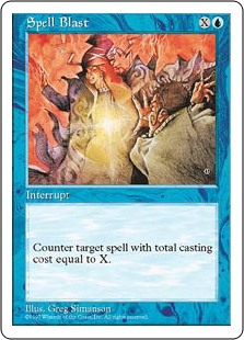 (5ED-CU)Spell Blast/呪文破