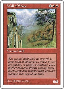 (5ED-UR)Wall of Stone/石の壁