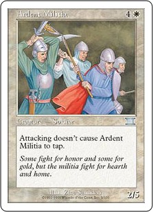 (6ED-UW)Ardent Militia/献身的民兵団