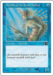 (6ED-CU)Merfolk of the Pearl Trident/真珠三叉矛の人魚