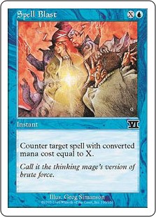 (6ED-CU)Spell Blast/呪文破