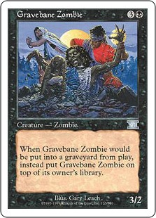 (6ED-UB)Gravebane Zombie/墓いらずのゾンビ