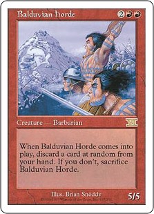 (6ED-RR)Balduvian Horde/バルデュヴィアの大軍