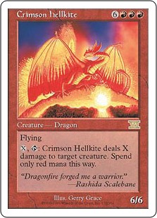 (6ED-RR)Crimson Hellkite/真紅のヘルカイト