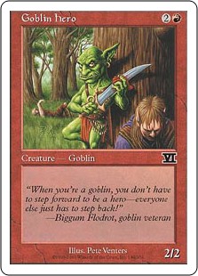 (6ED-CR)Goblin Hero/ゴブリンの勇士
