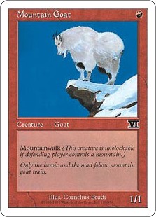 (6ED-CR)Mountain Goat/シロイワヤギ