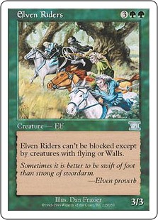 (6ED-UG)Elven Riders/エルフの騎手