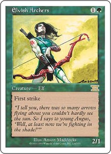 (6ED-RG)Elvish Archers/エルフの射手