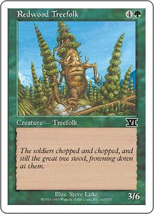 (6ED-CG)Redwood Treefolk/レッドウッド・ツリーフォーク
