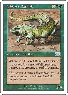 (6ED-UG)Thicket Basilisk/茂みのバジリスク