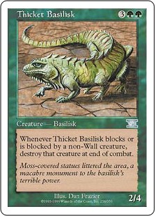 (6ED-UG)Thicket Basilisk/茂みのバジリスク