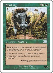 (6ED-UG)Warthog/イボイノシシ